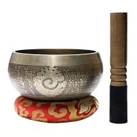 Nepal Tibetan Singing Bowl Meditation Handmade Buddha Sound Bowl Brass Spiritual Instruments Sound Healing Buddhism Decoration