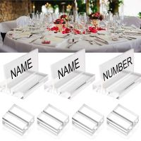 Clamp Desktop Decoration Photos Clips Wedding Supplies Place Card Acrylic Sign Holder Clamps Stand Table Numbers Holder