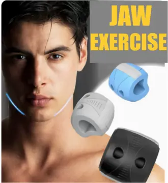 40LBS Jaw Line Exerciser Ball Jaw Exerciser Neck Face Facial Muscle Trainer  JawLine Chew Ball Workout Fitness Equipment