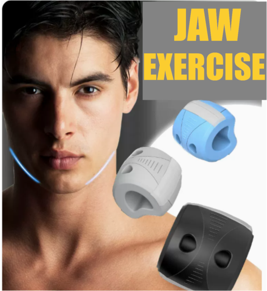 Jawline Exercise Ball Jaw Exerciser Chewing Trainer Facial Fitness Ball