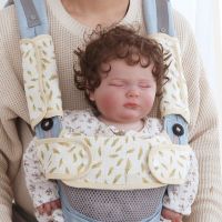 New Product Baby Safety Belt Accessories Soft Cushion Shoulder Strap Cover Baby Waist Stool Drooling Bib Baby Strap Bib