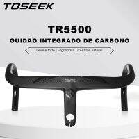 TOSEEK TR5500 แผนที่จักรยานคาร์บอนไฟเบอร์แบบบูรณาการจักรยานHandlebar Ultra Light 28.6 มม.อุปกรณ์เสริม