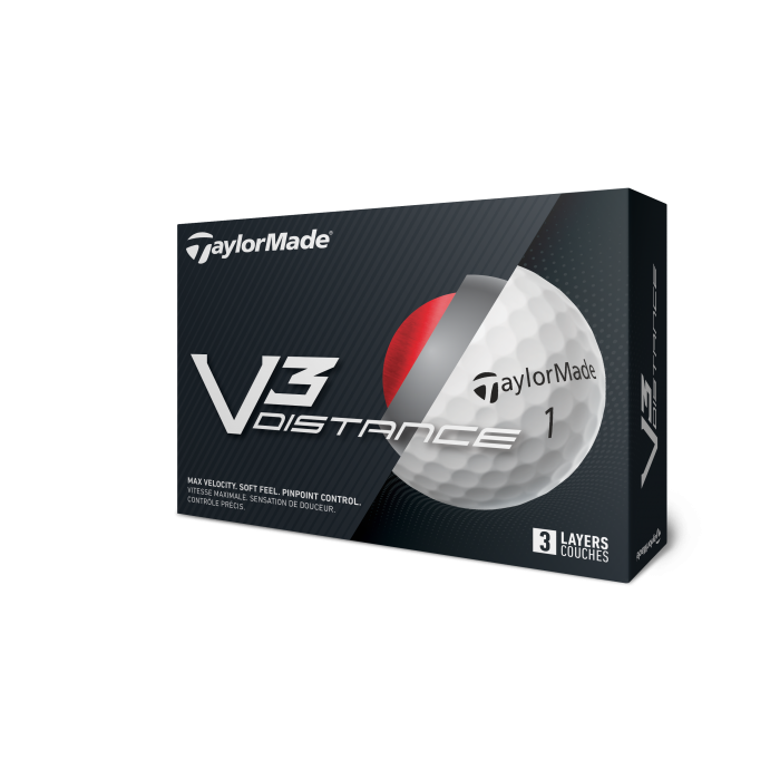 ลูกกอล์ฟtaylormade-v3-distance-ซื้อ-2-แถม-1