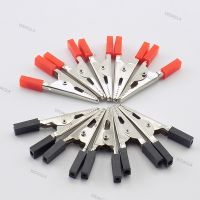 10pcs 50mm 35mm Alligator Clips Crocodile Test Lead Power Terminals Clips Electrical Tool WDAGTH