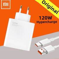 อะแดปเตอร์เครื่องชาร์จเทอร์โบชาร์จ Xiaomi 120W,6A ของแท้สาย USB-C สำหรับ Mi 11T 12 12S POCO F4 GT Redmi Note 11 Pro +