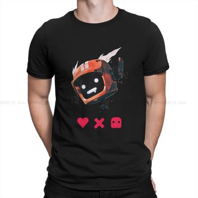 Head Logo Classic Men Tshirt Love Death Robots Tv O Neck Short Sleeve T Shirt Funny Gift Idea