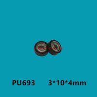 2021 Rushed Top Fashion 3*10*4mm Small Pulley Roller Pu Wheel Micro Bearing Plastic 693 Coated Inner Diameter