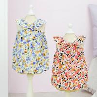 Pet Summer Dress Lace Collar Soft Texture Comfortable Pet Dog Puppy Floral Print Princess Dress Daily Wear Dresses