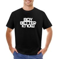 Boy Better Know - Chest Placement (white) T-Shirt graphic t shirts summer top cute clothes funny t shirts mens t shirts pack