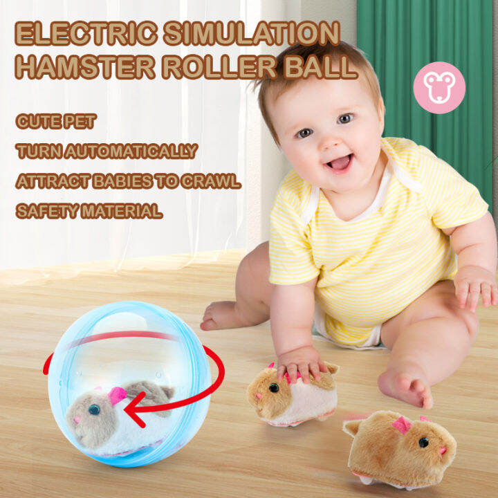 MamaKiddo TikTok Viral Electric Simulation Hamster Roller Ball 360 ...