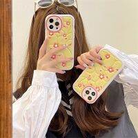 Cute Yellow Chick Phone Case For iPhone 14 13 12 11 Pro Max 14Pro Fashion Leather Protector Cover Cartoon Soft Silicone Funda