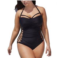 5XL Plus Size Swimwear Women 2020 Push Up Swimsuit Bandage Swimming Suit For Monokini Swim Suits y Bathing