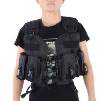 เสื้อกั๊กการอำพรางทางทหาร Wargame ตัวเกราะ Molle CS อุปกรณ์กลางแจ้ง