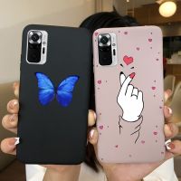 【LZ】 For Xiaomi Redmi Note 10 Case Love Heart Avocado Soft Silicone Cover Phone Case on Redmi Note 10S Note10 S Note 10 Pro Max Funda