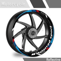 ต่อ BMW F800R F900R F900XR S1000R S1000XR R1250RT R1200RT Autoadesivo A Ruota Del Motociclo Cerchio Decalcomania Del Mozzo Striscia Accessori Del Nastro