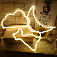 Wholesale LED Neon Sign Night Light Wall Hanging Neon Lamp for Kids Room Home Bedroom Party Bar Wedding Decor Christmas Gift