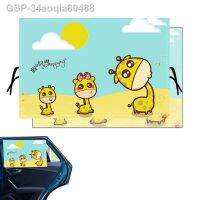 อาย♟❧ม่านบังแดดรถยนต์ลายน่ารักหน้าต่างแม่เหล็กสำหรับเด็กทารก