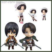 ◄♈VGFH MALL 10ซม. บนรูป Eren ฟิกเกอร์อนิเมะของสะสม Pvc ยืนถือดาบโอตาคุของขวัญ