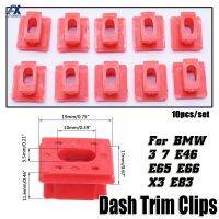 Dashboard Dash Trim คลิป Grommet แทรกสำหรับ BMW 3 7 X3 Series E46 E65 E83 51458266814ฝาครอบผู้ถือ Fixing Buckles Fixed Clamp