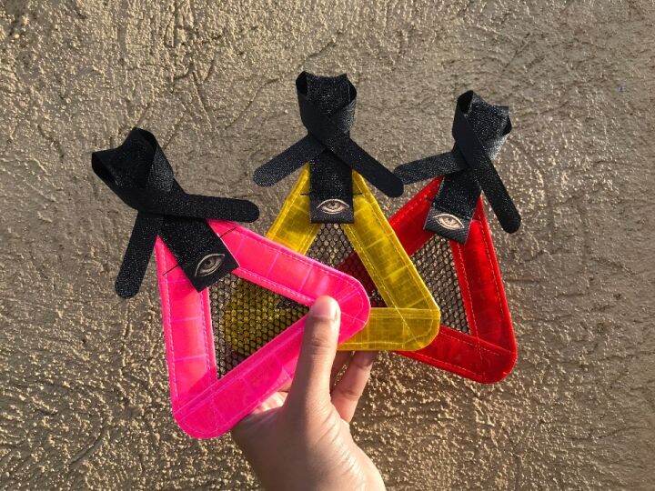 Safety Reflective Triangle for Bikes / Bike Reflector / Triangle Reflector Lazada PH