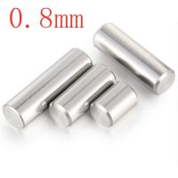 20 Buah M0.8 x 3/4/5/6/7/8/10/12 0.8Mm Pin Dowel GB119 304 Pin Gulungan Pin Silinder Baja Tahan Karat