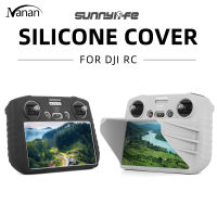 Soft Case Silicone Protective Cover With Lens Hood Compatible For Dji Rc Remote Control Mini 3 Pro Accessories