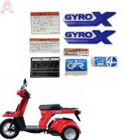 ☊▽ Motorcycle stickers Decals car body sticker logo decorative stickers Sticker For HONDA GYRO-X 50 Tumbler Three-Wheel GYRO CANOPY