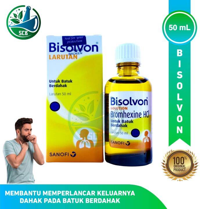 Bisolvon Solution 50 Ml / Bisolvln Larutan - Obat Batuk Berdahak ...