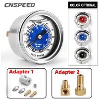 ✱❀✙ CNSPEED NPT 1/8 Oil Fuel Pressure Gauge Car Fuel Oil PSI Pressure Liquid Filled Gauge for Honda Civic Acura Mitsubishi Eclipse