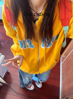 Chic Clothing เสื้อฮู้ด เสื้อแขนยาวอบอุ่น หลวมและสบาย แฟชั่น วินเทจ สบาย สไตล์ WWY2391A13 38Z230918