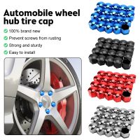 【JH】20Pcs 17/19/21mm Car Wheel Nut Caps Protection Covers Caps Anti-Rust Auto Hub Screw Cover Car Tyre Nut Bolt Exterior Decoration