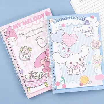 Kawaii Notebook Box Set Notepads Stationery Cute Purple Pink Diary Budget  Book Journal and Washi Tape Gift School Supplies