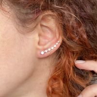【CC】 Dipper Ear Clip Climbing Earring for Gold Color Cuff Earing Fashion Jewelry E527