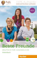 BESTE FREUNDE : A2.1 Workbook สมุดงาน A2.1 (นำเข้าของแท้100%) 9783194010529 | BESTE FREUNDE A2.1 Arbeitsbuch mit Audio-Audio Deutsch für Jugendliche (German Edition)