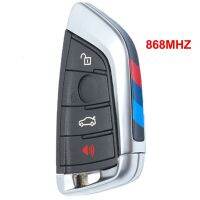 【♀】 islwpi Keyecu สีดำกุญแจรีโมท Fob 4ปุ่ม315/433/868เมกะเฮิร์ตซ์สำหรับ BMW 2 4 5 6 7ชุด X1 X3 F แชสซี CAS4 + FEM 2011-2017