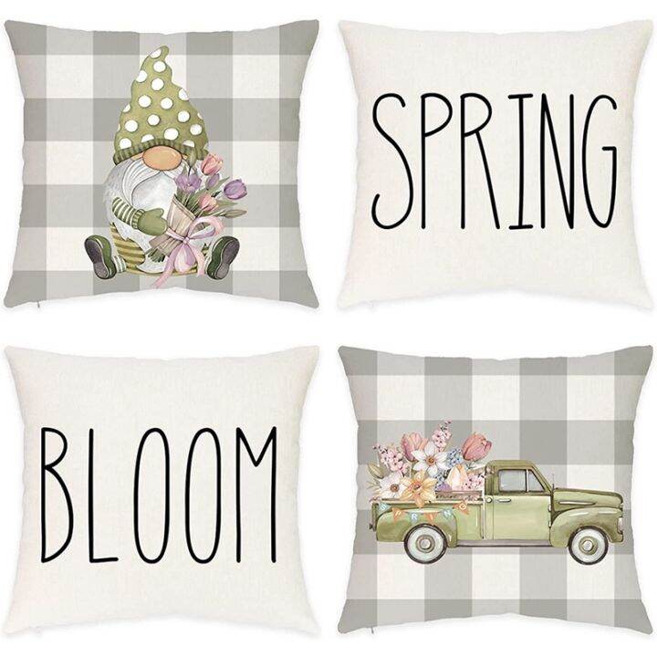 Spring pillow clearance covers 18x18