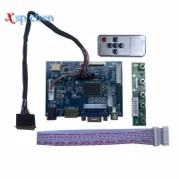 HDMI VGA 2AV Control Board Kit for LTN140AT02 / LP140WH1 / B140XW01 / LTN140AT07 / HT140WXB 1366X768 LCD LED Screen Driver Board