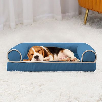 [pets baby] สแควร์เตียงสุนัขโซฟาแมว Pad DeepBlanket เสื่ออบอุ่นสุนัขขนาดกลางขนาดเล็กสุนัขขนาดใหญ่ SleepingHouse อุปกรณ์ล้างทำความสะอาดได้