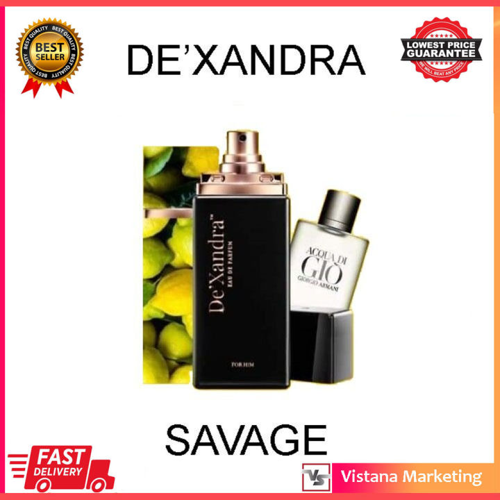 Best Buy*** Savage Perfume For Men 35Ml By DE'XANDRA (High Quality) Special  Price | Lazada