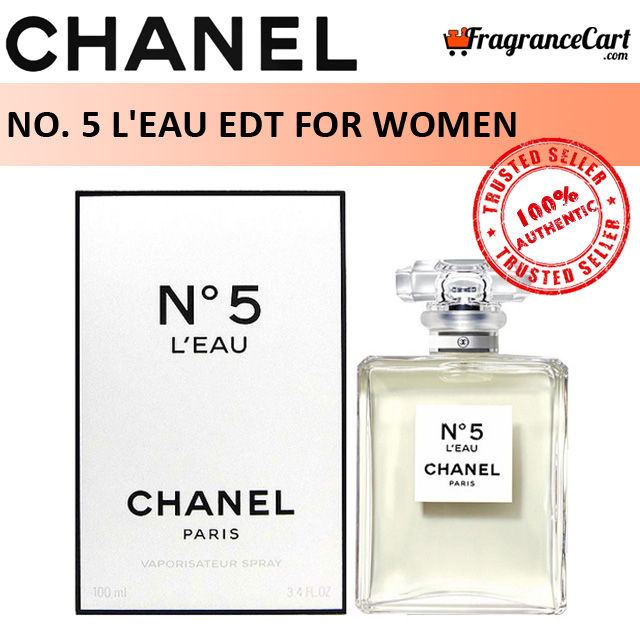 Chanel No. 5 L'Eau EDT for Women (100ml) Eau de Toilette N°5 LEau