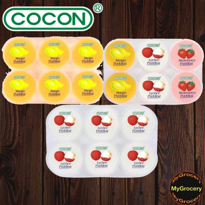 Mgc Cocon Pudding With Nata De Coco 80gm X 6cup Lazada 7491