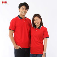 เสื้อโปโล Summer Collection สีแดง  PK116(หญิง) - PMKPOLOMAKER