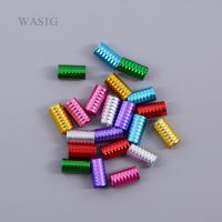 【cw】 100pcs Mixed Color Dreadlock Beads Adjustable Hair Braid Cuff Clip 8mm Hole Alloy Tube Lock StylingTool