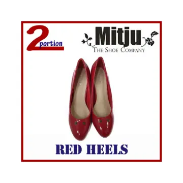 Red shoes for on sale sale