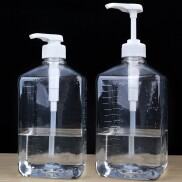 Bình bơm sirup, đường Nhựa dung tích 1600ml, vòi bơm 10cc