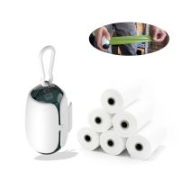 【LZ】 Portable Dog Poop Bags Pet Dog Poop Bags Dispenser Puppy Pick Up Poop Bag Holder Pet Dog Accessories Dog Bags