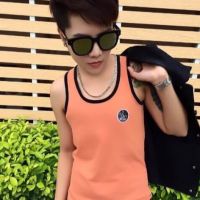 ?ถูกมากล้างสต๊อก เสื้อกล้ามทอมอย่างดี | Size S - 2CHO Chill Out |ทูโช