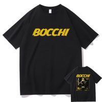 Anime Bocchi The Rock Print T Shirt Men Manga High Quality Tees Hitori Gotoh Kessoku Band Graphic Tshirt Male Tops T-shirt XS-4XL-5XL-6XL