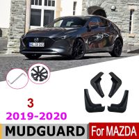 Car Mud Flaps Mazda 3 2020 BM BN 2019 Mudflaps Splash Guards Mud Flap Mudguards Fender Front Rear Styling Car Essories