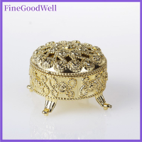 FineGoodWell กล่องพลาสติกขนาดเล็กสำหรับกล่องลูกอมเค้กฟอยล์สีทองของชำร่วยแต่งงานการแต่งงานของขวัญงานเลี้ยง